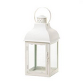 Gable Large White Lantern